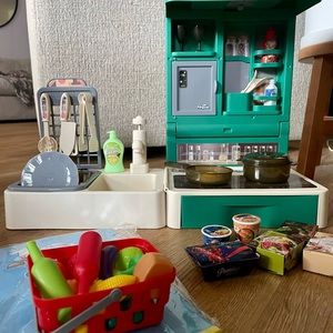 Kids Compact Kitchen Playset